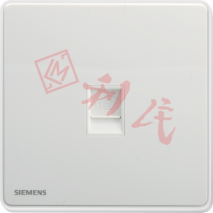 西門子 DELTA®arina 單位電話插座 RJ11((冰川白/玫瑰金/永恆灰/香檳金/型啞黑)