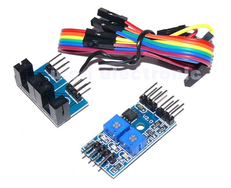 【UCI電子】(13-2) 2路測速傳感器模塊 計數模塊 電機測速 槽型光耦模塊