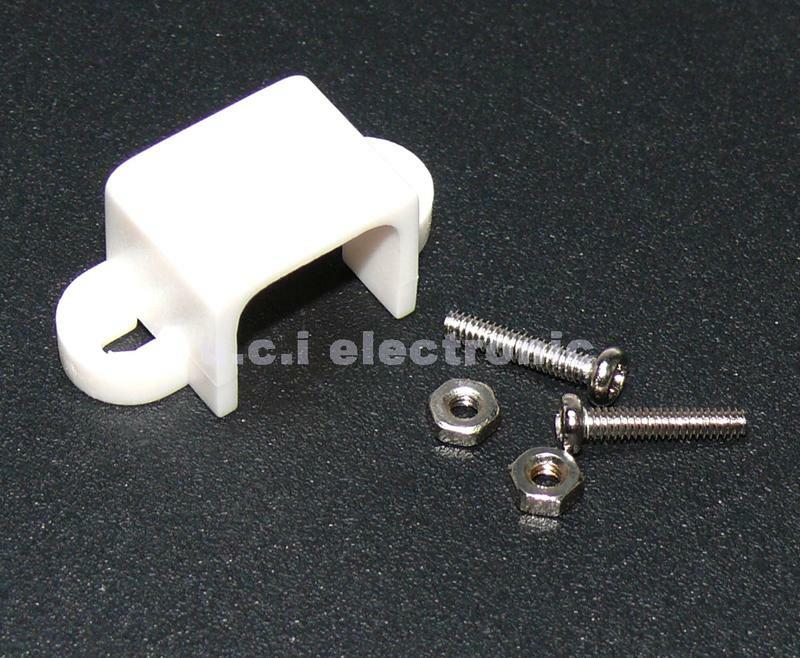 【UCI電子】(10-6) N20電機座 電機固定架 航模 配件 飛機馬達座 N20減速電機支架 附螺絲及螺帽