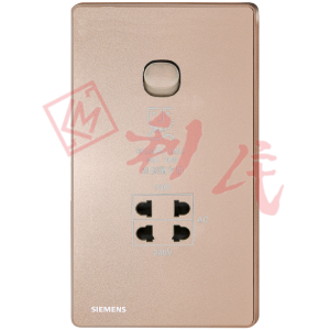 西門子 DELTA®arina 電鬚刨插座 (冰川白/玫瑰金/永恆灰/香檳金)