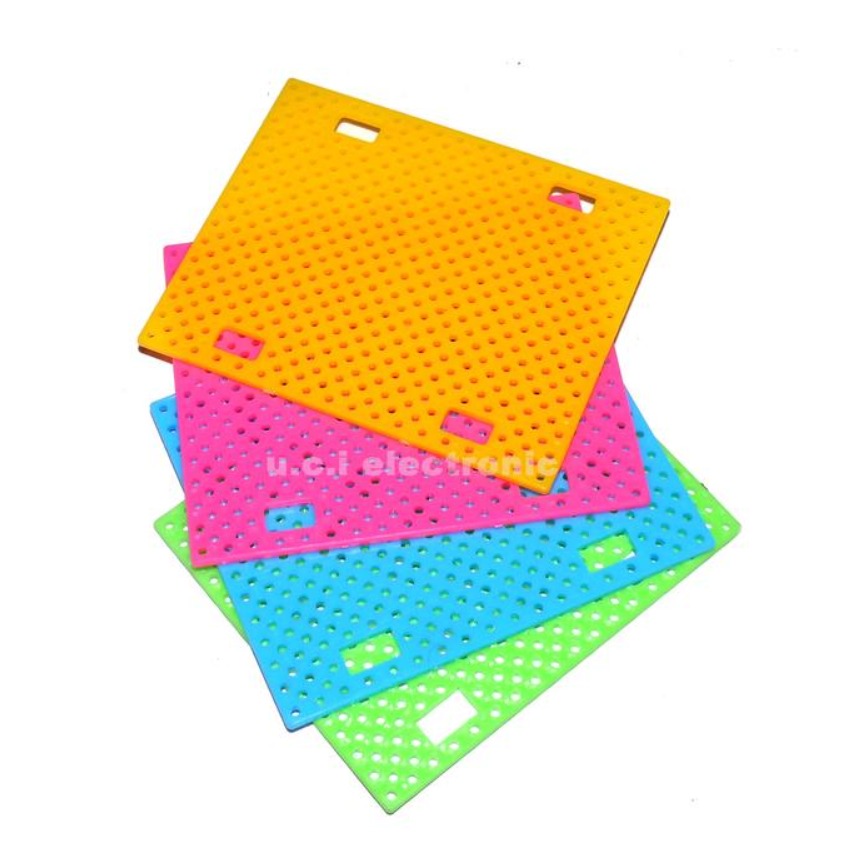 【UCI電子】(Z-1) 彩色萬用板 小車底盤 固定板 專題製作 科展材料