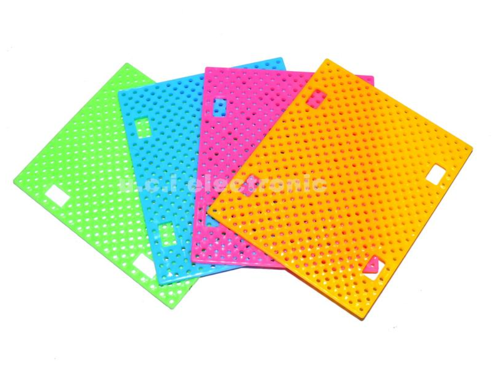 【UCI電子】(Z-1) 彩色萬用板 小車底盤 固定板 專題製作 科展材料