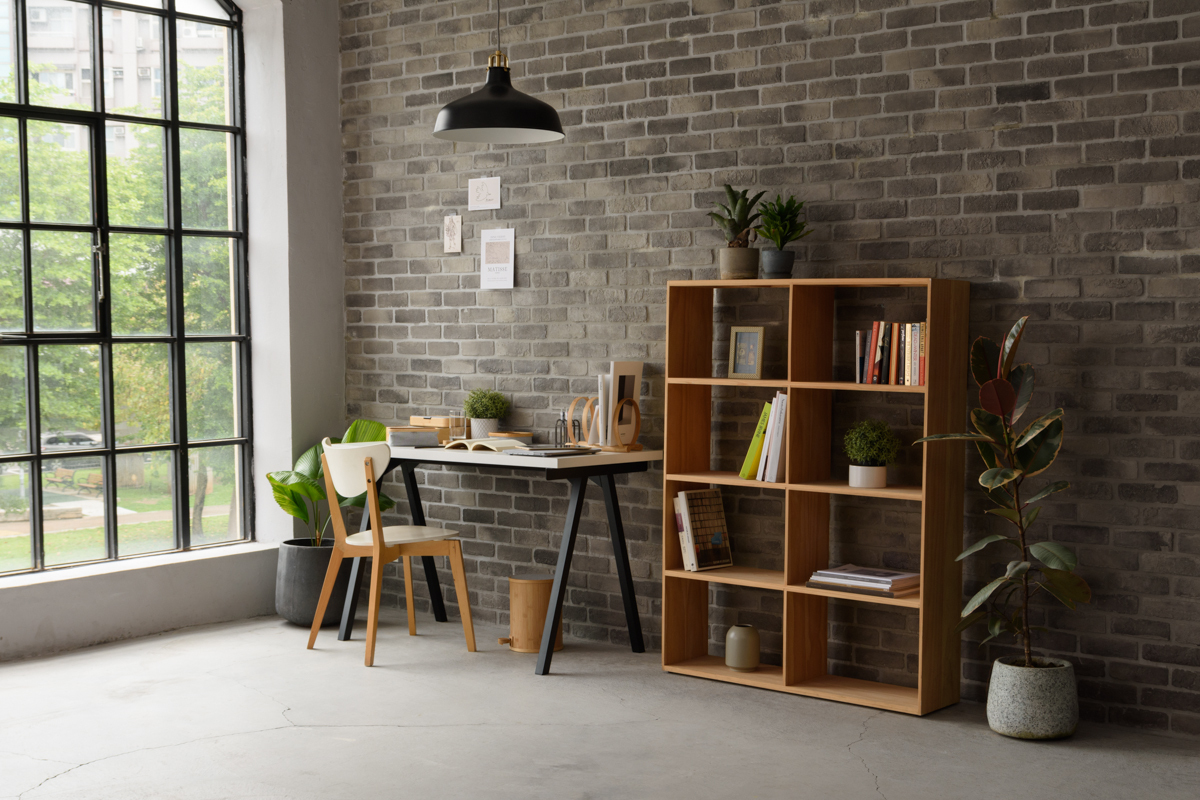 舒適文藝風書房佈置