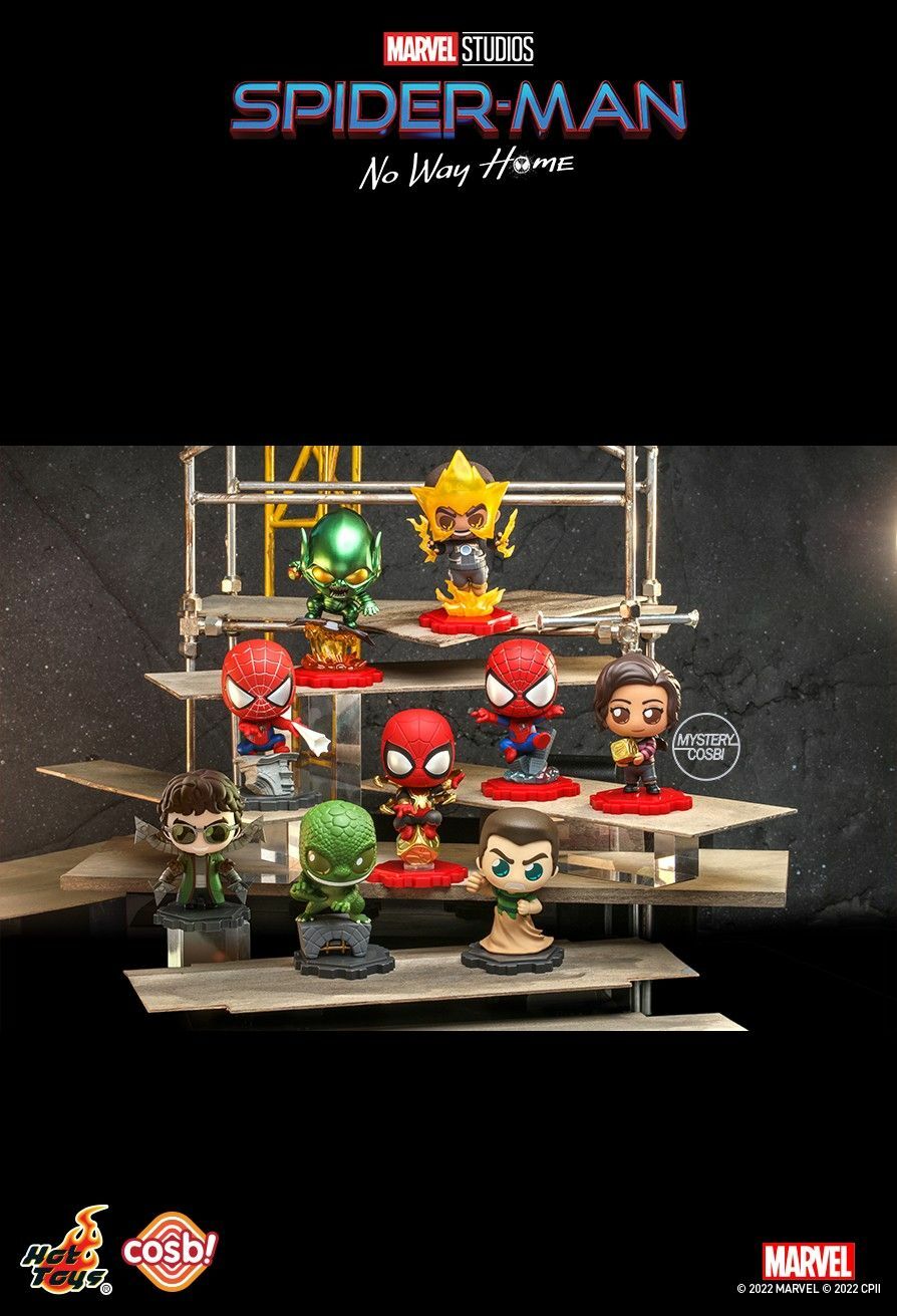 Hot Toys 蜘蛛俠 - 不戰無歸 Cosbi 盲盒公仔系列2 (1套8款)