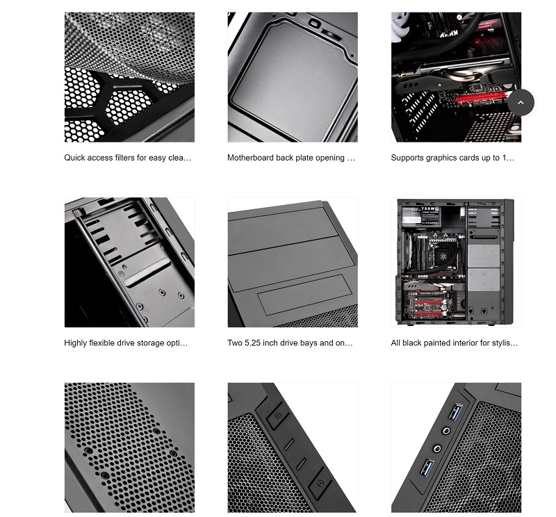 米特3C數位–SilverStone 銀欣 PS13 電腦機殼/黑/SST-PS13B