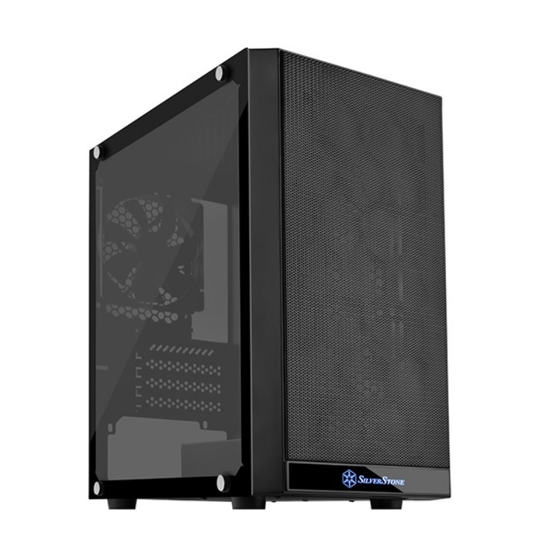 米特3C數位–SilverStone銀欣 PS15 電腦機殼/玻璃透側/黑SST-PS15B-G/白ST-PS15W-G