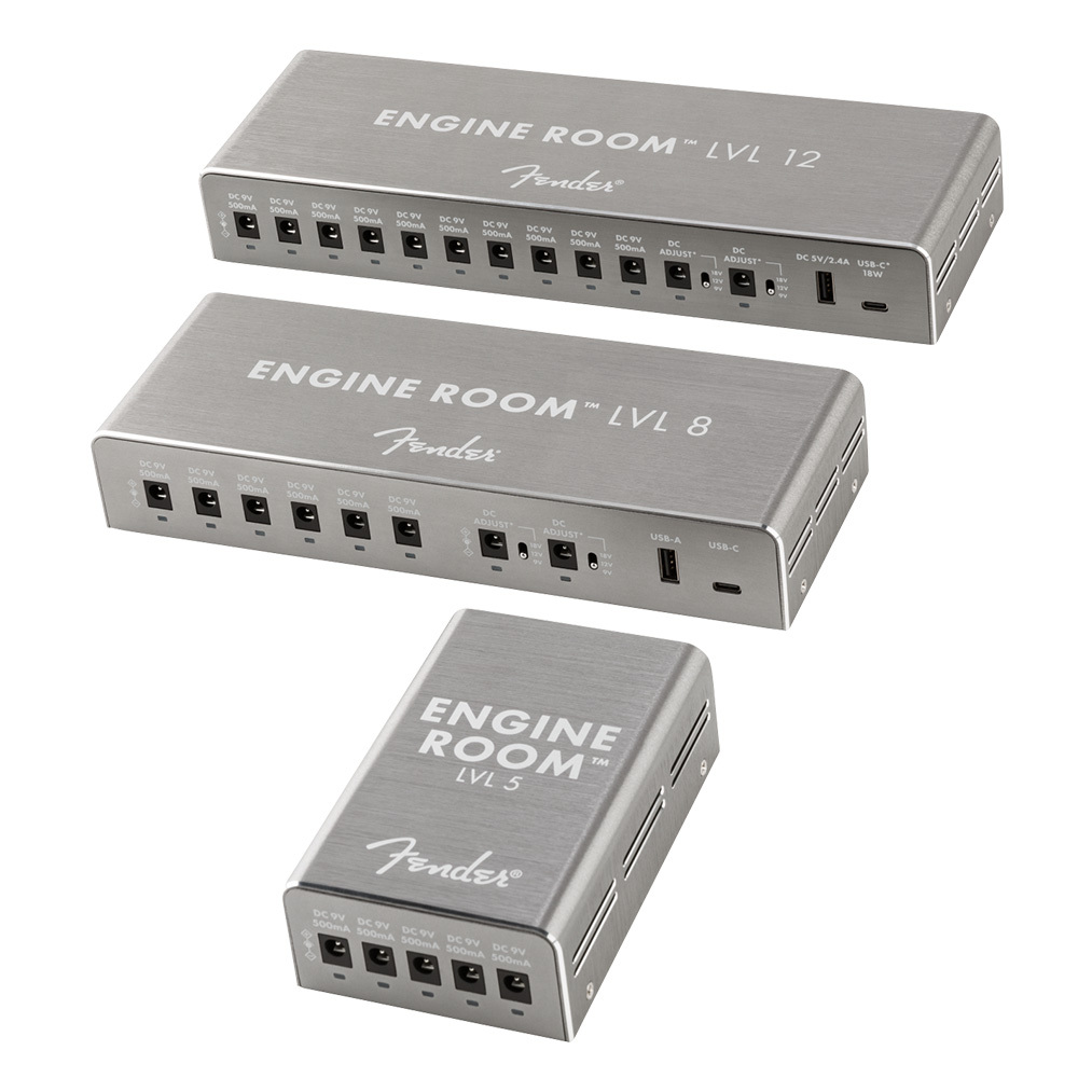 Fender ENGINE ROOM LVL5 POWER SUPPLY 效果器電源供應器