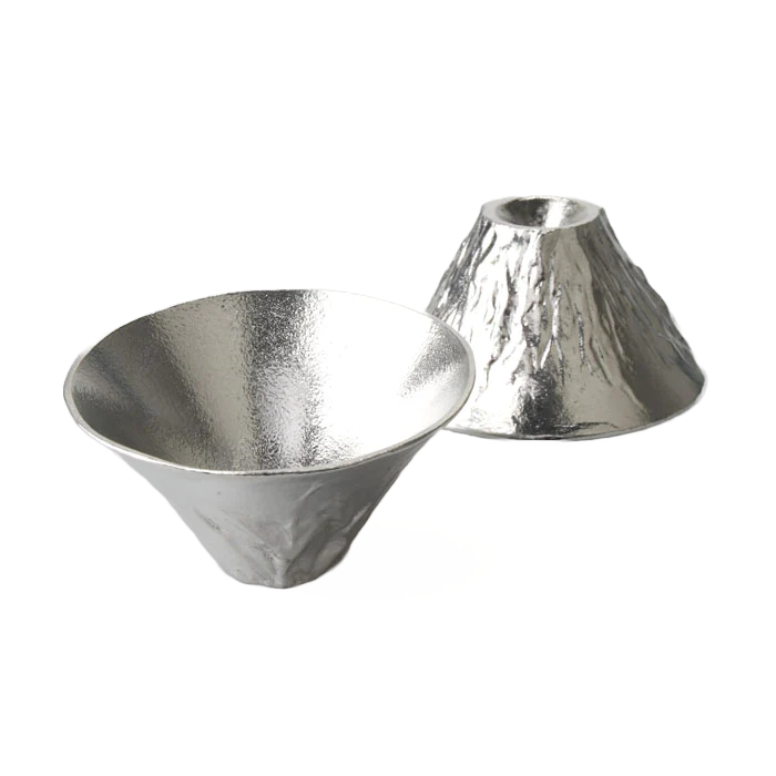 【能作 Nousaku】【純錫】【Fujiyama】【富士山風情酒杯】【日本富山縣】