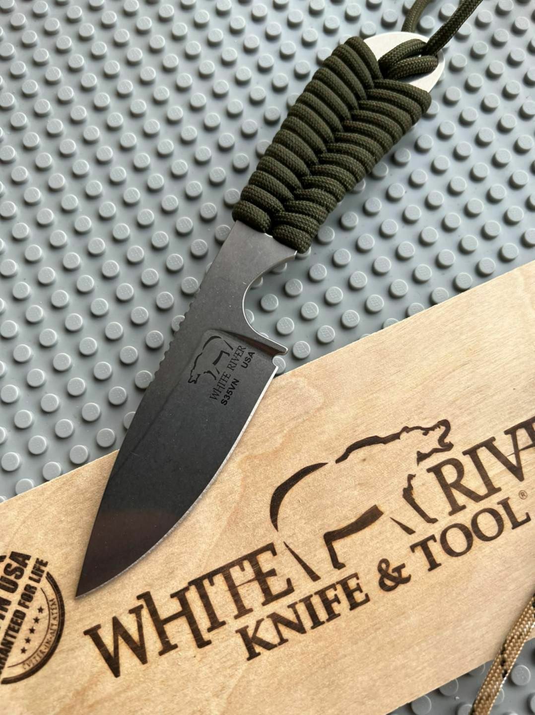 White River Knife And Tool 白河刀具 M1 背包客/傘繩版
