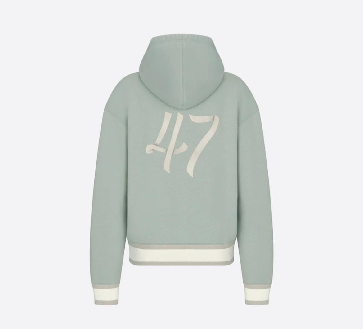 Dior oversized hooded sweatshirt