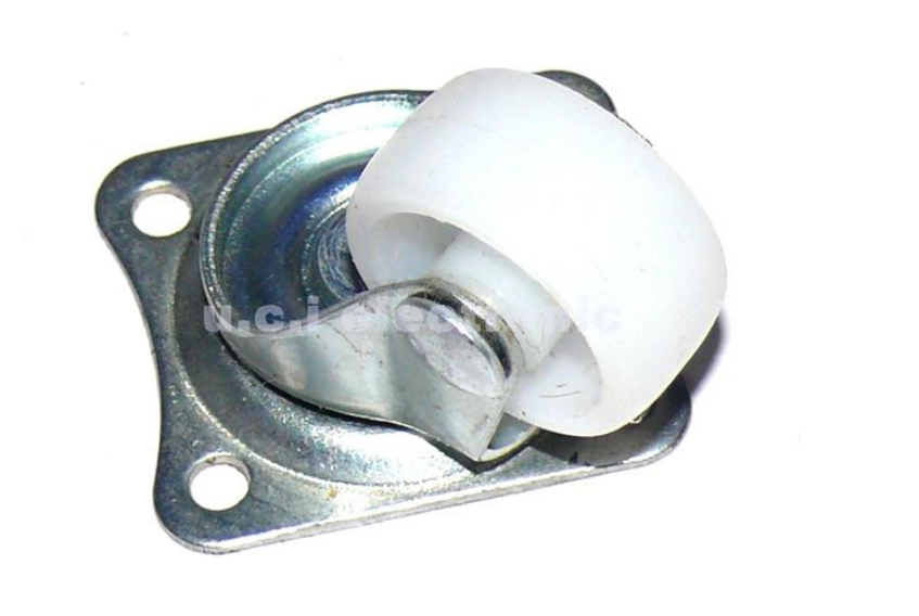 【UCI電子】(H-4) 1寸 前導輪 萬向輪，機器人配件，機器人輪子，小車輪子 PP尼龍輪