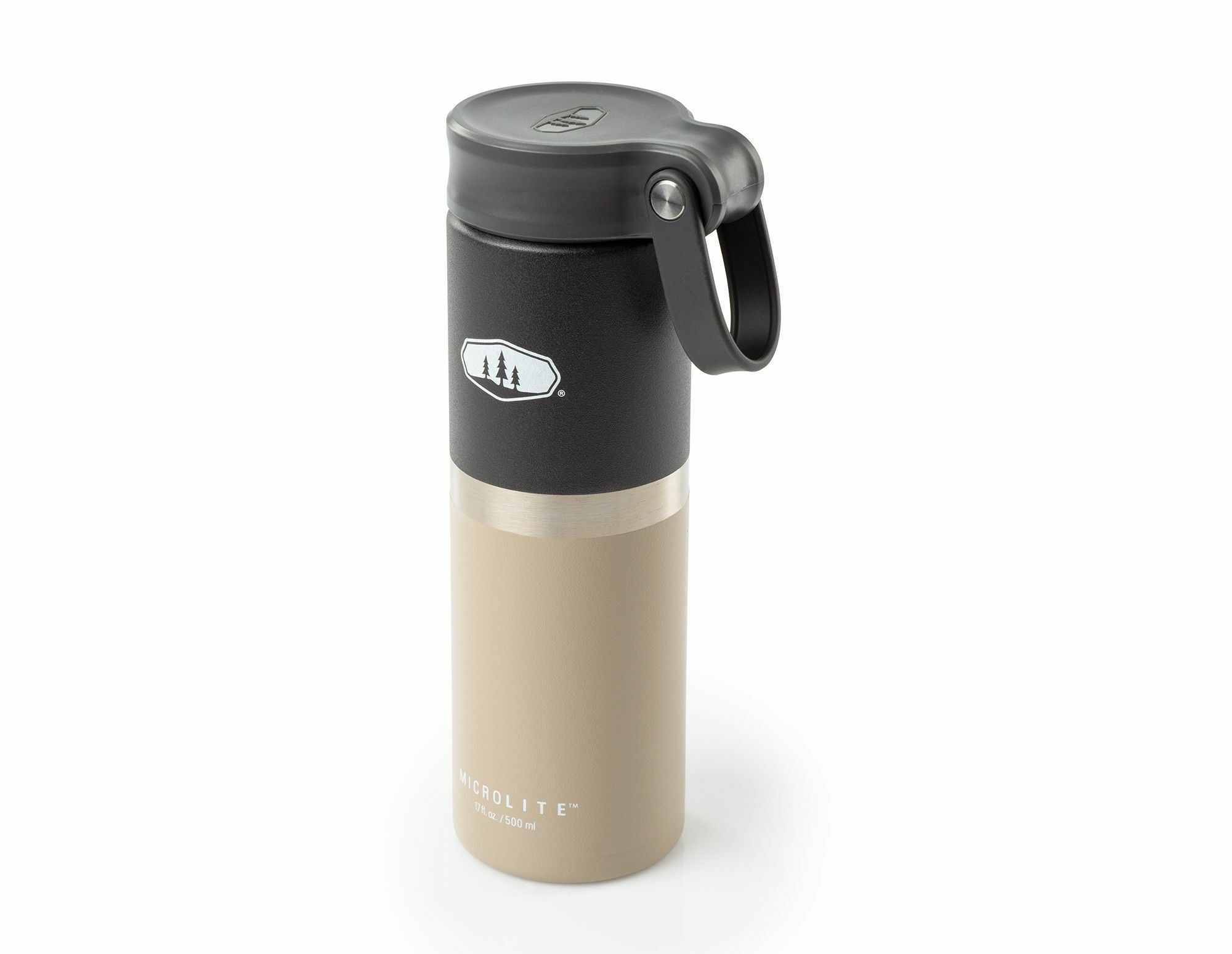 GSI Microlite 500ml (提環/雙色) 輕量不鏽鋼真空保溫瓶 (多色選擇) [HappyOutdoor]