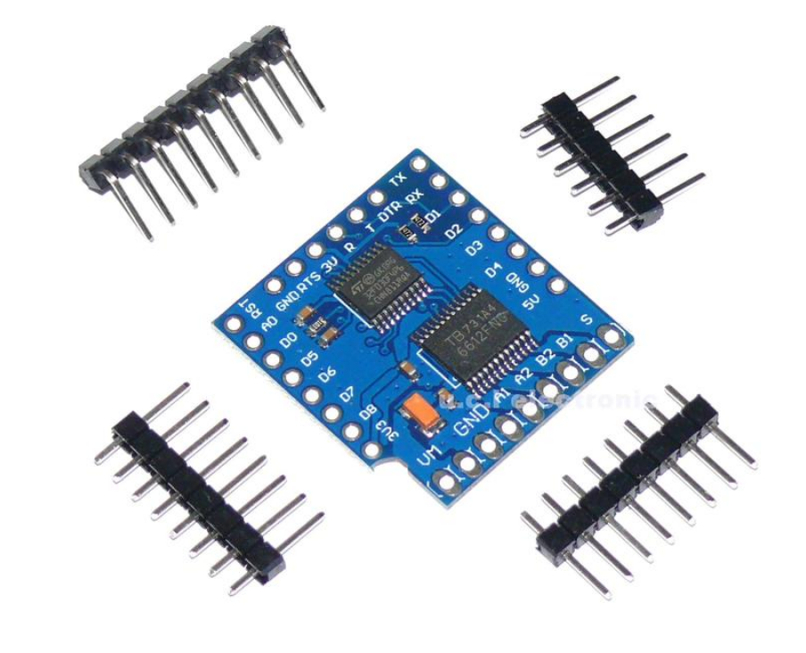 【UCI電子】(12-7) D1 mini TB6612FNG I2C雙電機驅動器 電機驅動模組 驅動板