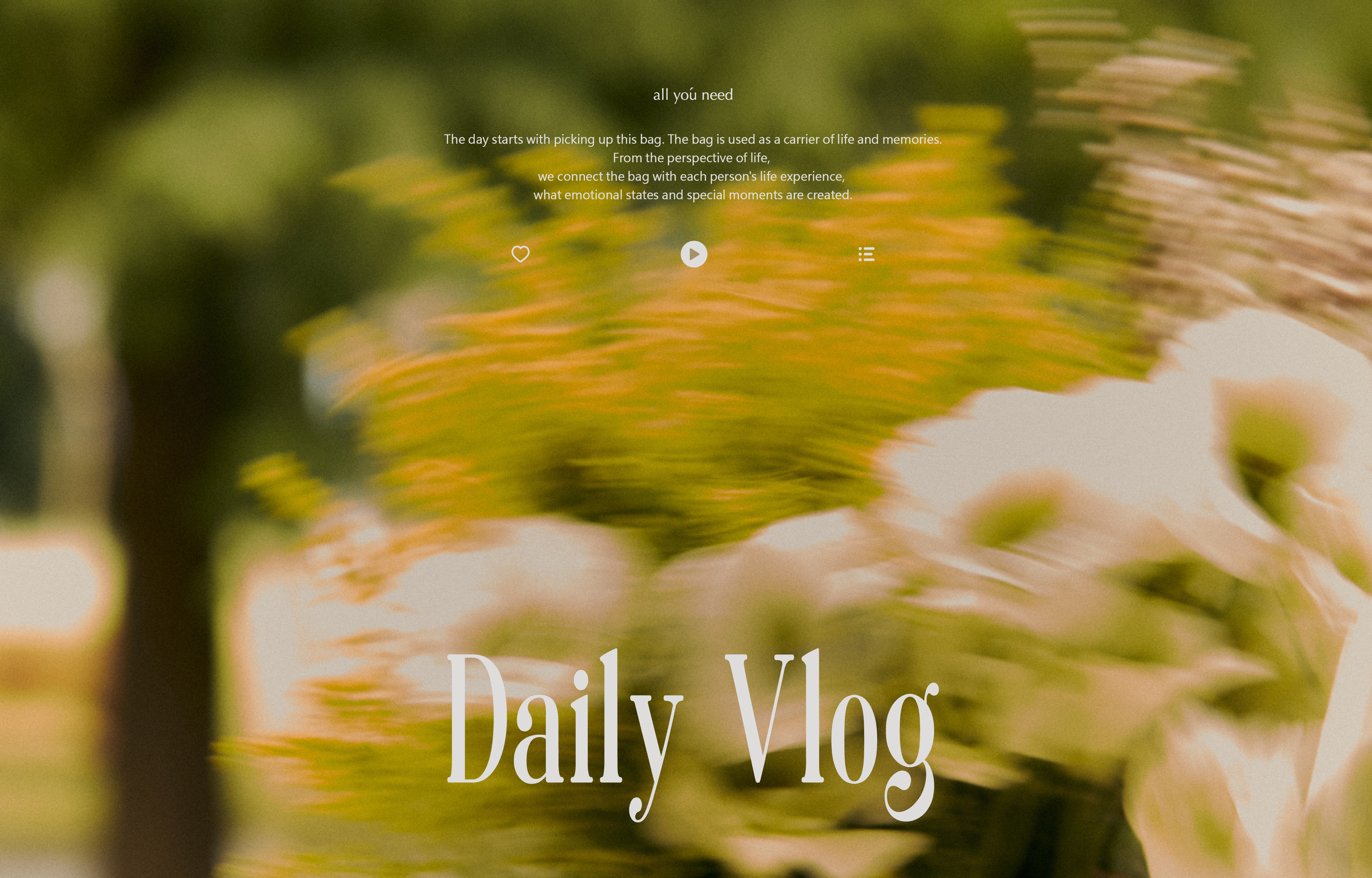 ROBINMAY Daily Vlog 企劃