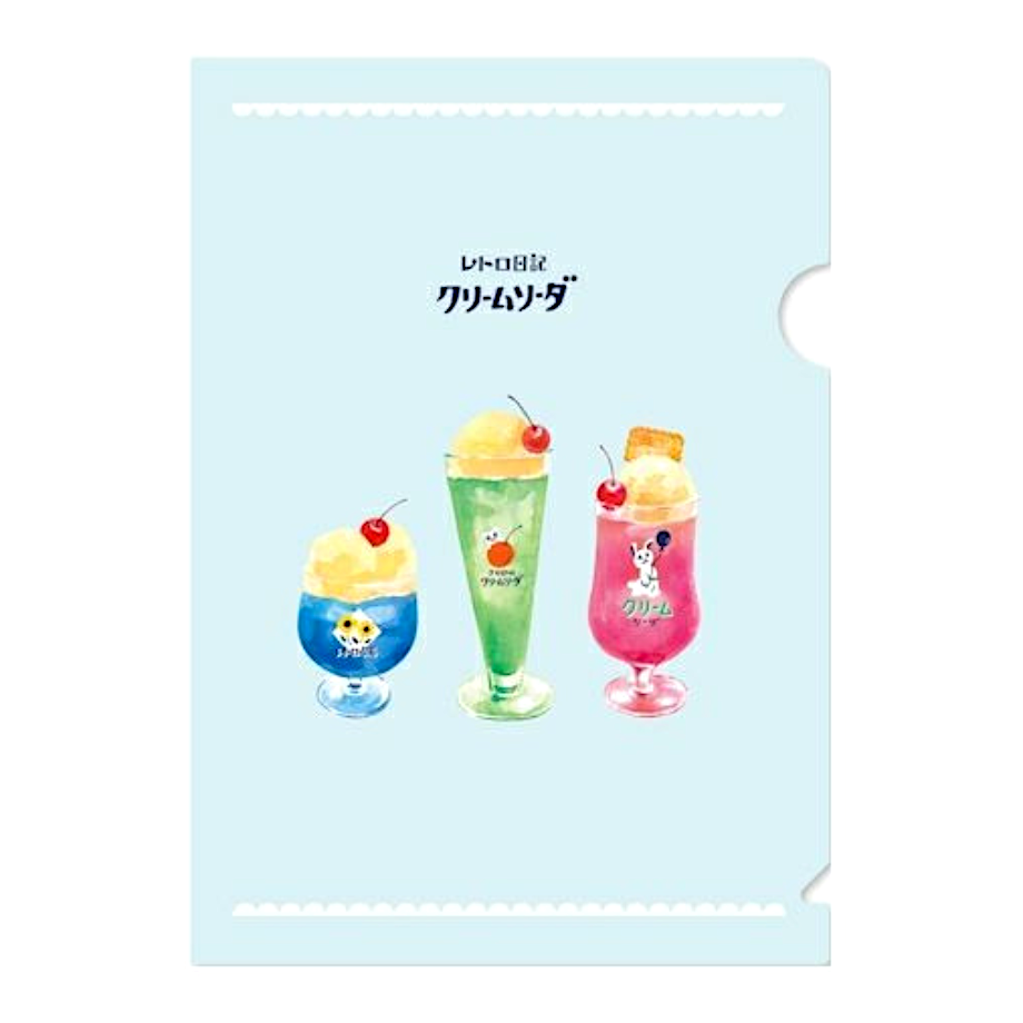 Furukawashiko A5 Clear File Set Series (Japanese Stationery Brand)