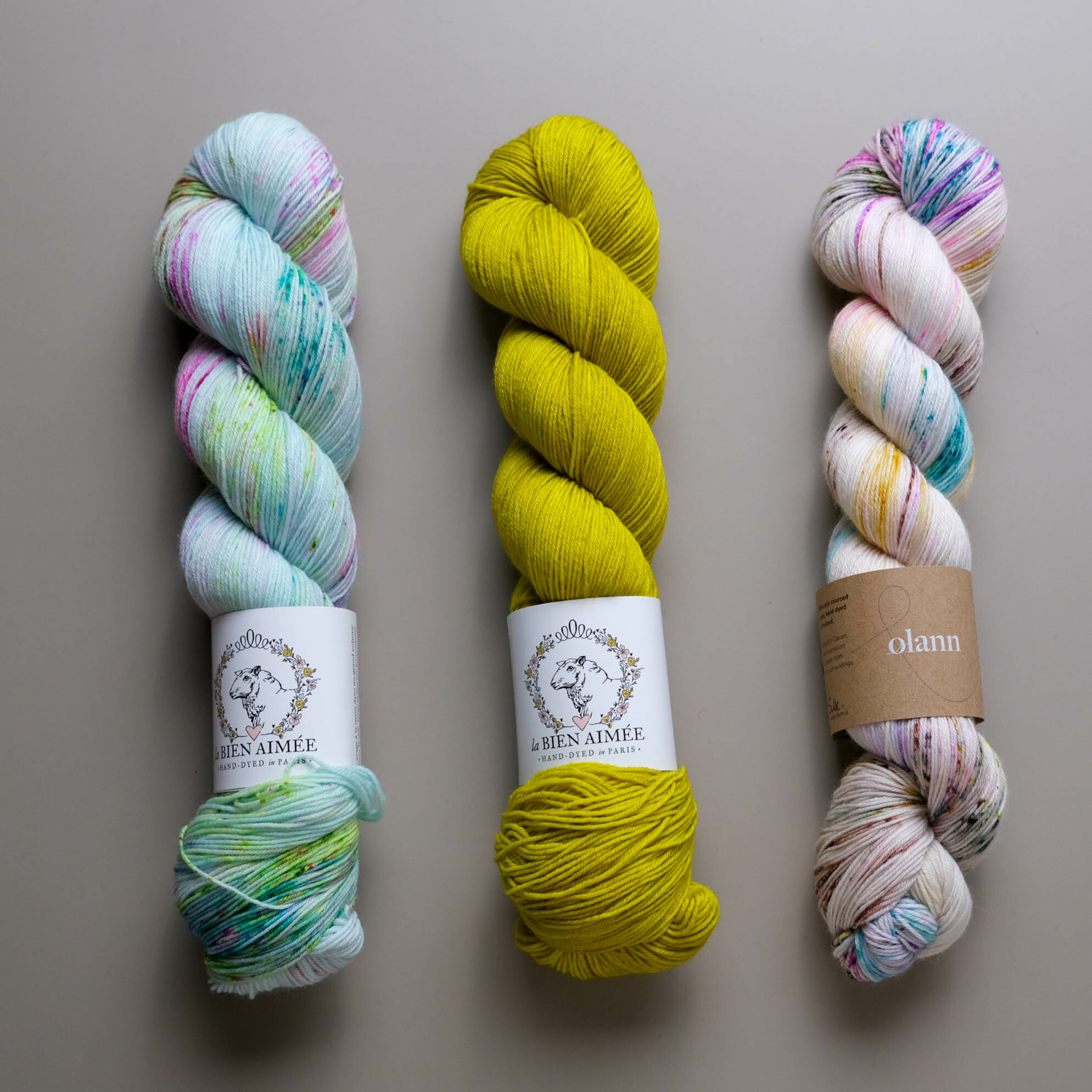 手染線三色配色包 2