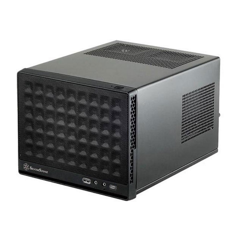 米特3C數位–SilverStone 銀欣 SG13 黑/電腦機殼/SST-SG13B-C