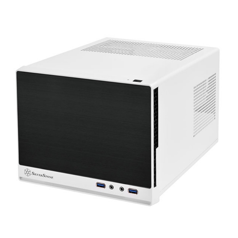 米特3C數位–SilverStone 銀欣 SG13 白/電腦機殼/SST-SG13WB-Q