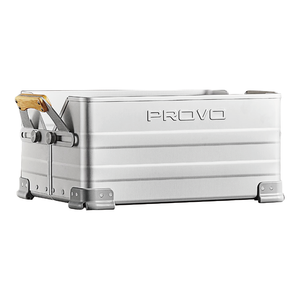 酷麥鋁箱可開合敞口型收納鋁箱 露營箱