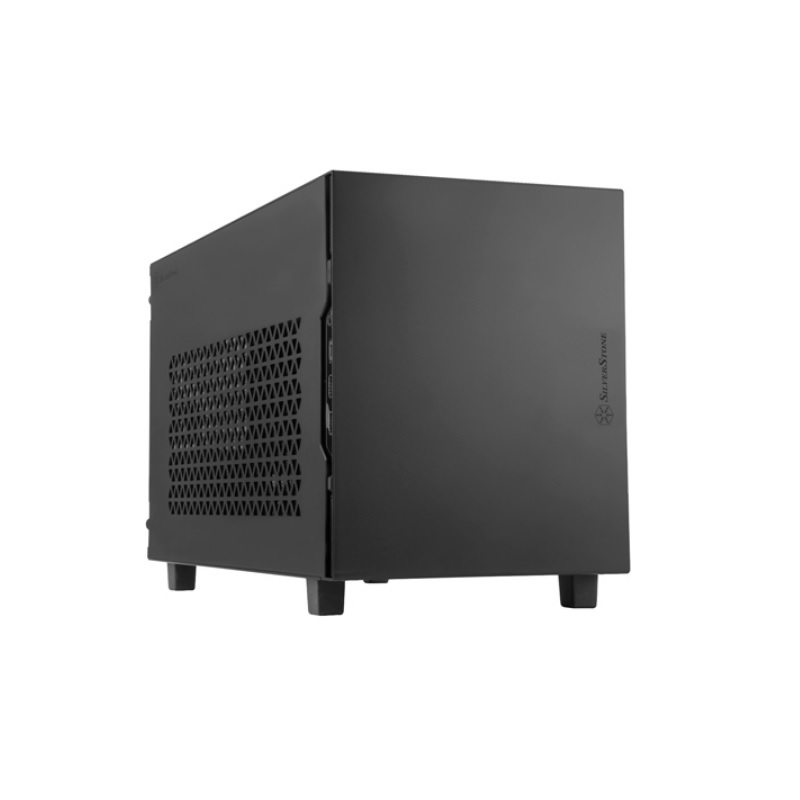 米特3C數位–SilverStone 銀欣 SUGO 鋁製/ITX方形小機殼/黑SST-SG15B/銀SST-SG15S