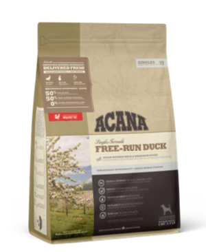 ACANA 單一蛋白系列 放養鴨狗糧 2KG/6KG/11.4KG