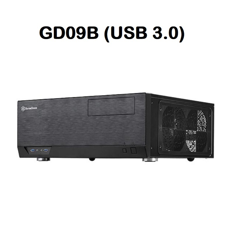 米特3C數位–SilverStone 銀欣 GD09 電腦機殼/USB 3.0 版本/SST-GD09B