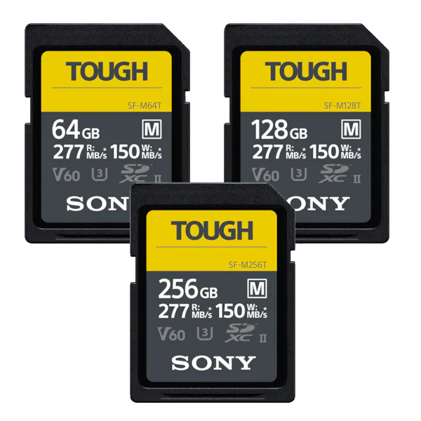 Sony SF-M Tough Series UHS-II SDXC Memory Card -Rainbow