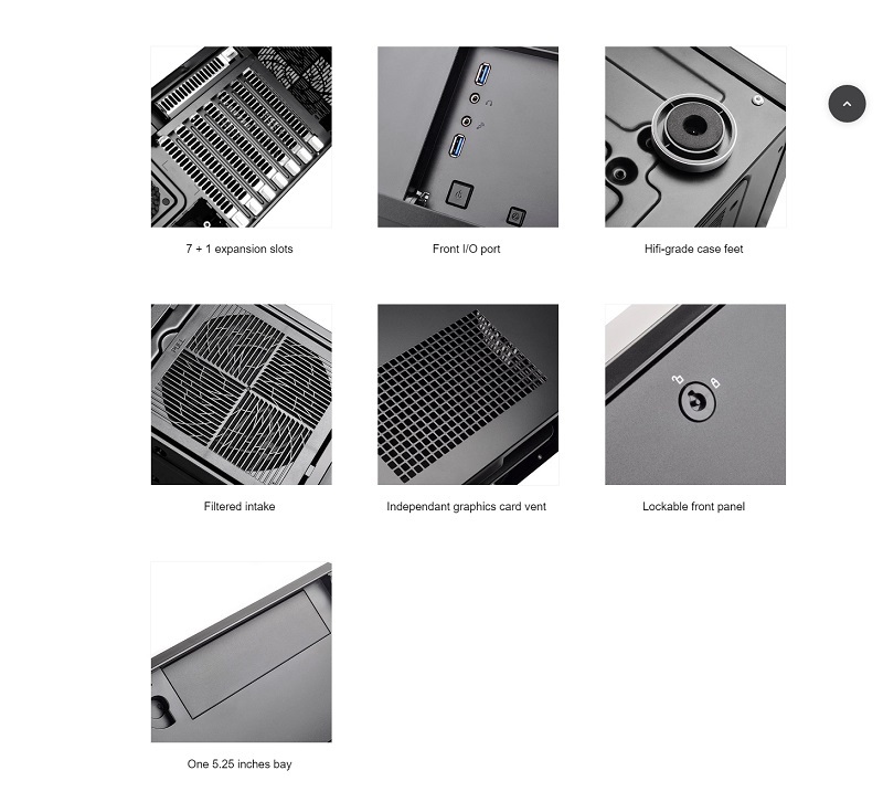 米特3C數位–SilverStone 銀欣 GD10 電腦機殼/SST-GD10B