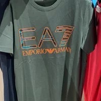 [S] ARMANI EXCHANGE LOGO T-SHIRT, GREEN, 3KPT27 PJ7CZ-1862 (SAX29)