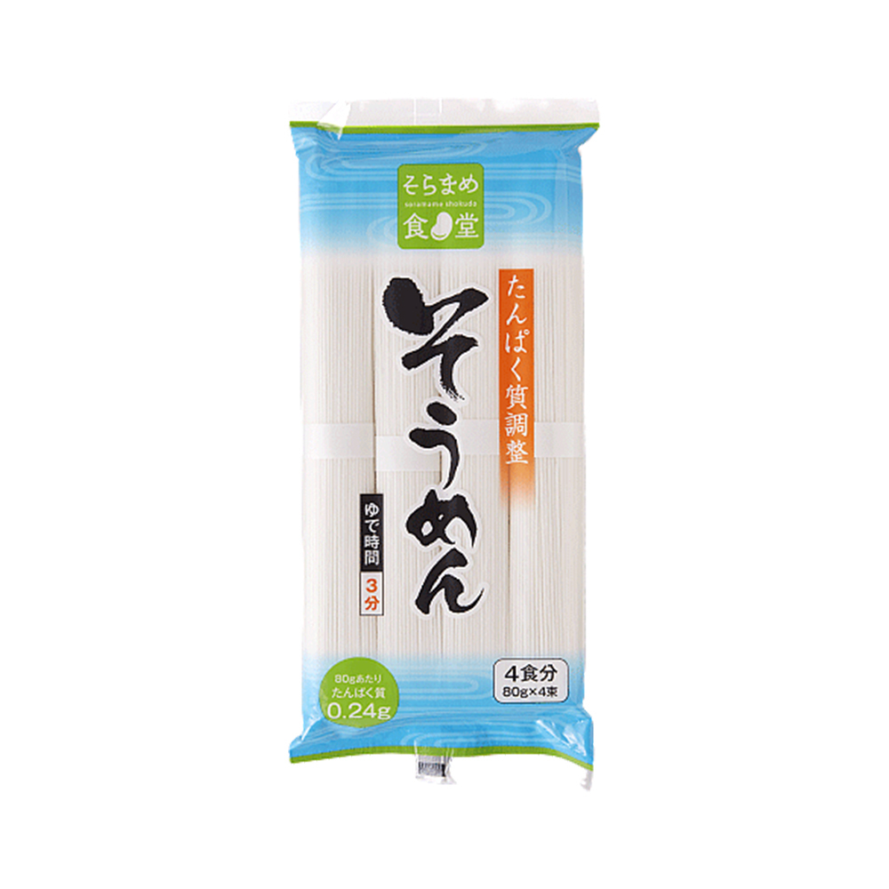 豆食堂【低蛋白】流水細麵