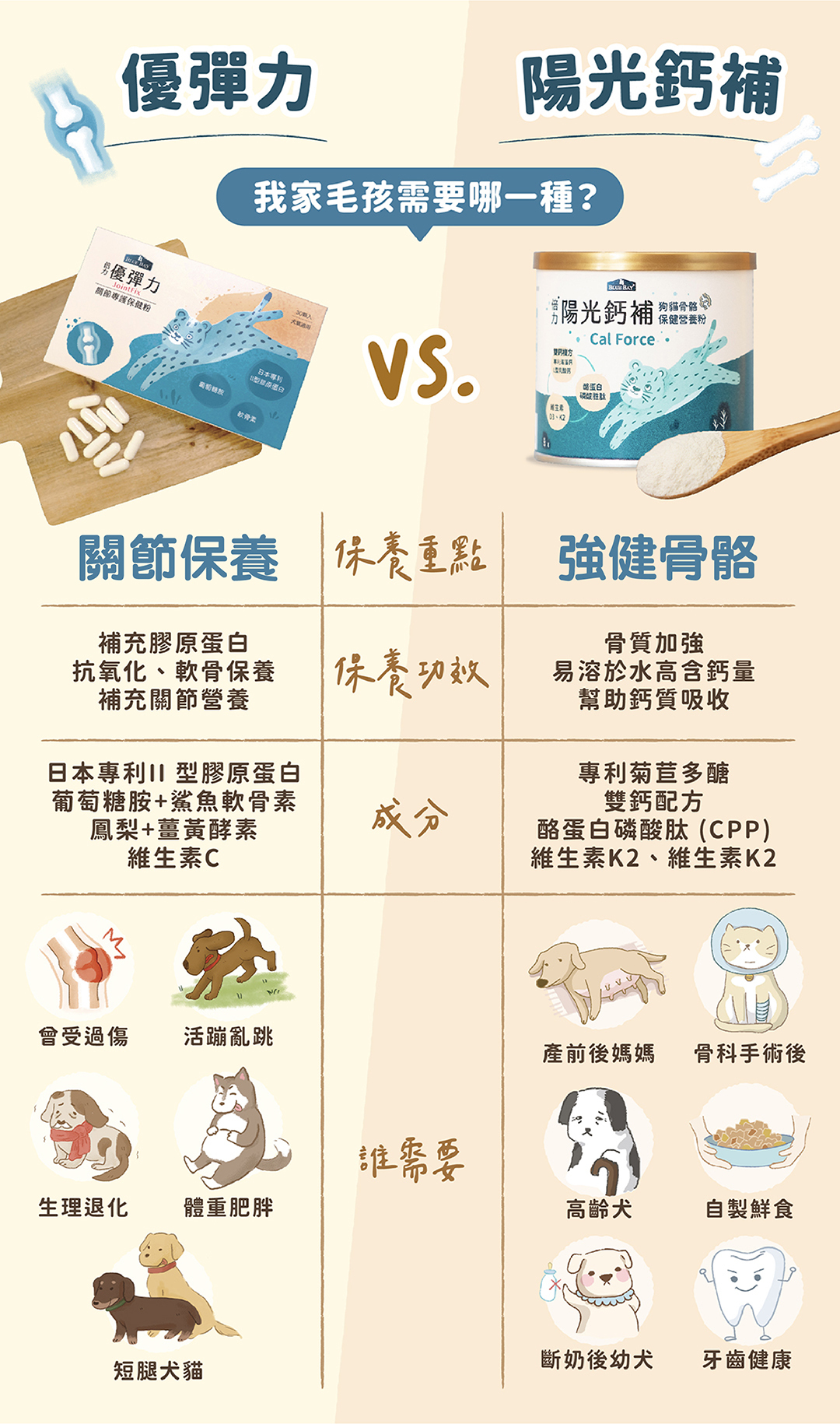 優彈力、陽光鈣補怎麼選擇，缺鈣，關節