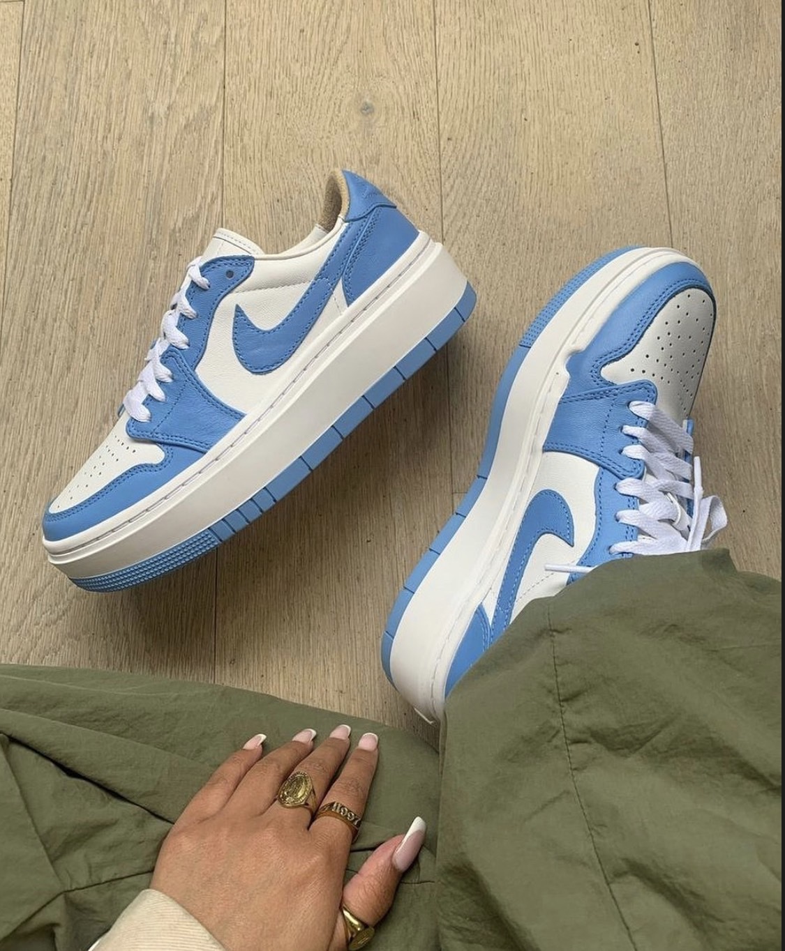 Nike Air Jordan 1 Elevate Low "University Blue" 北卡藍 (DQ3698141)