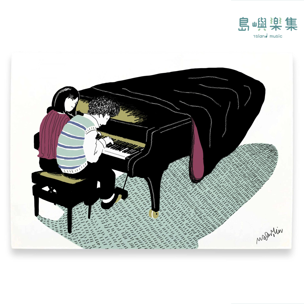 【月光二重奏】明信片