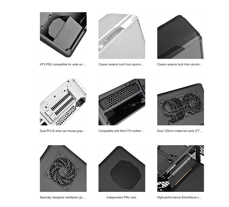 米特3C數位–SilverStone 銀欣 FTZ01-E 電腦機殼/SST-FTZ01B-E