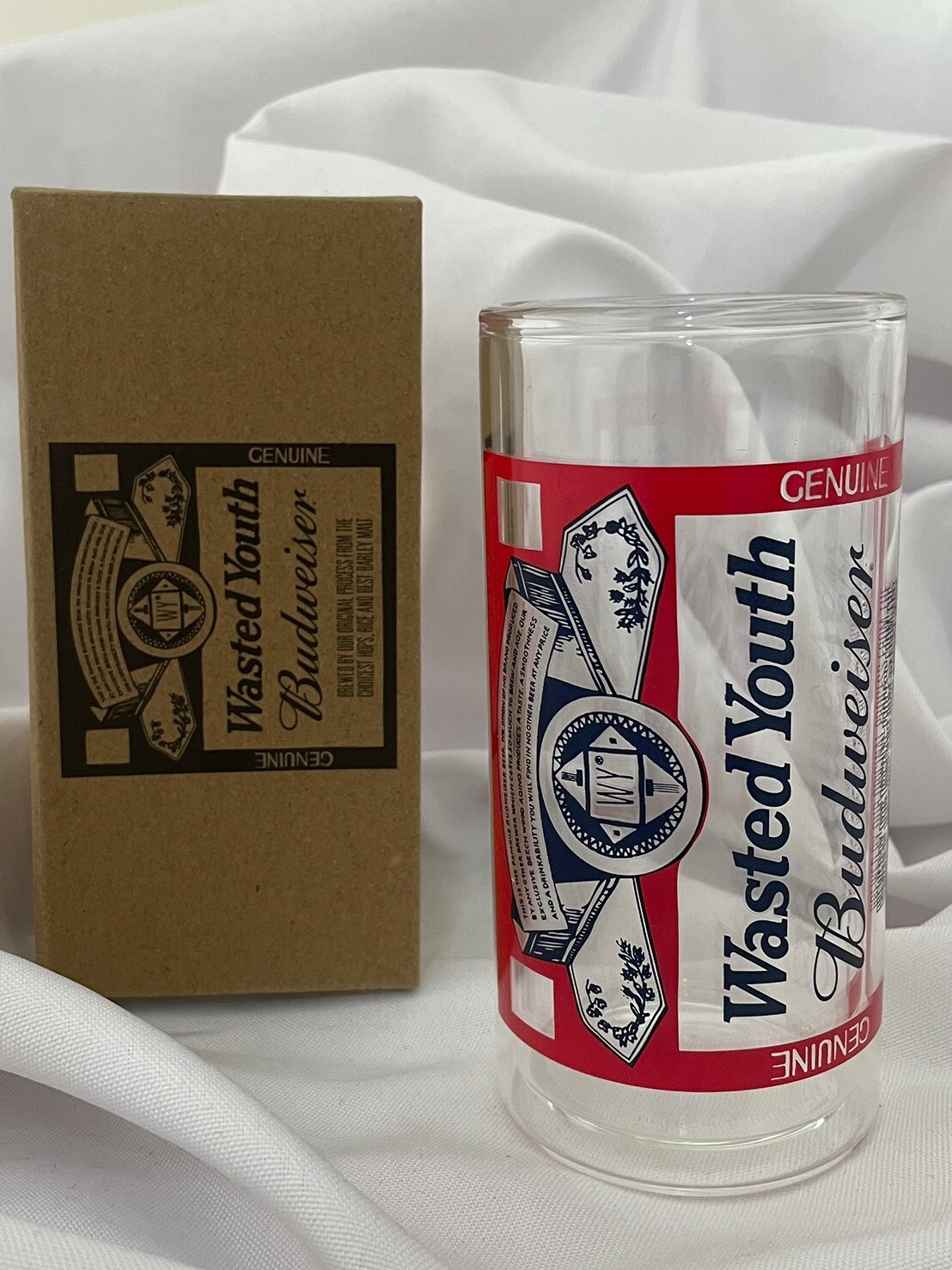 HUMAN MADE x 百威 雙層玻璃杯