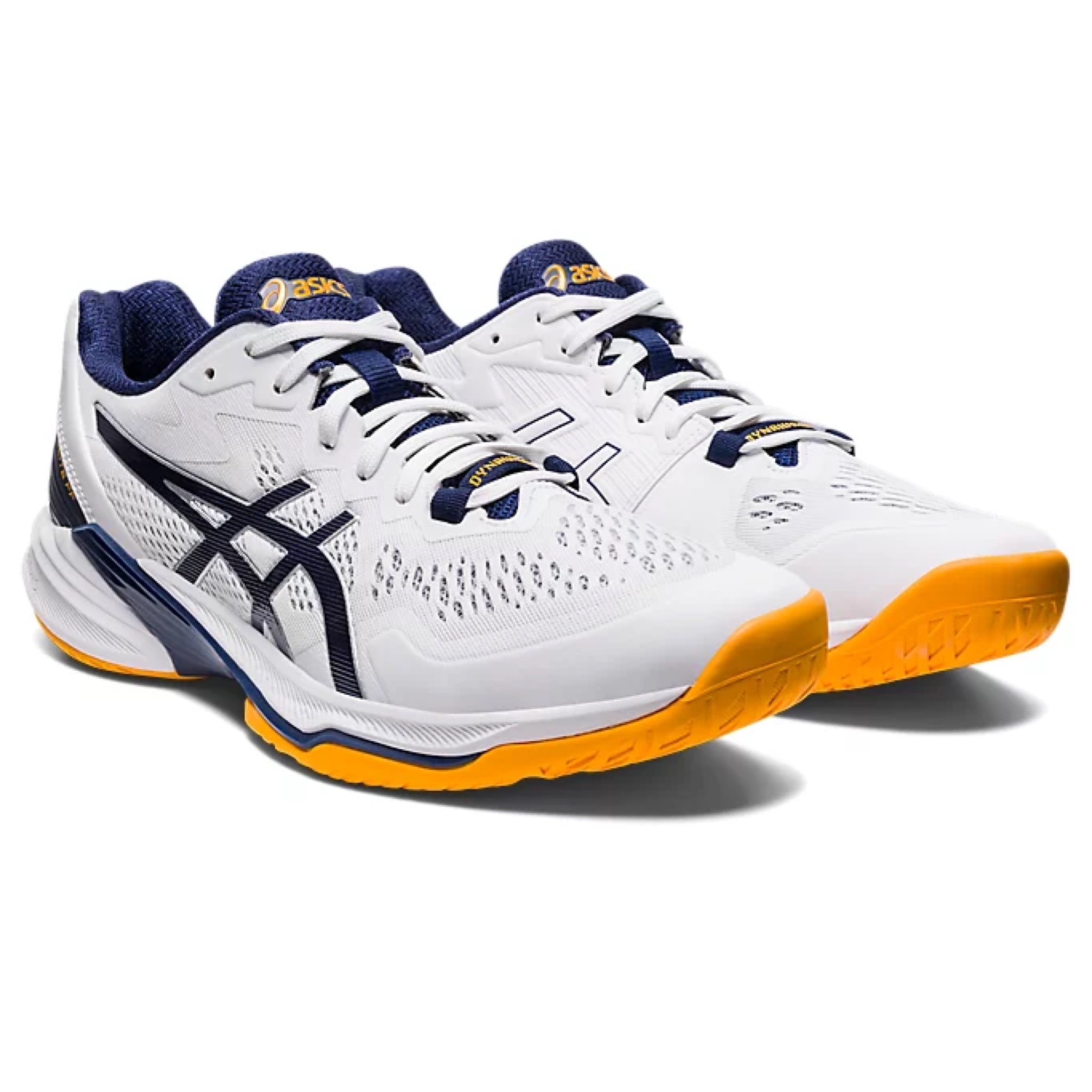 💥日本直送】Asics SKY ELITE FF 2 男士運動波鞋排球鞋白藍色