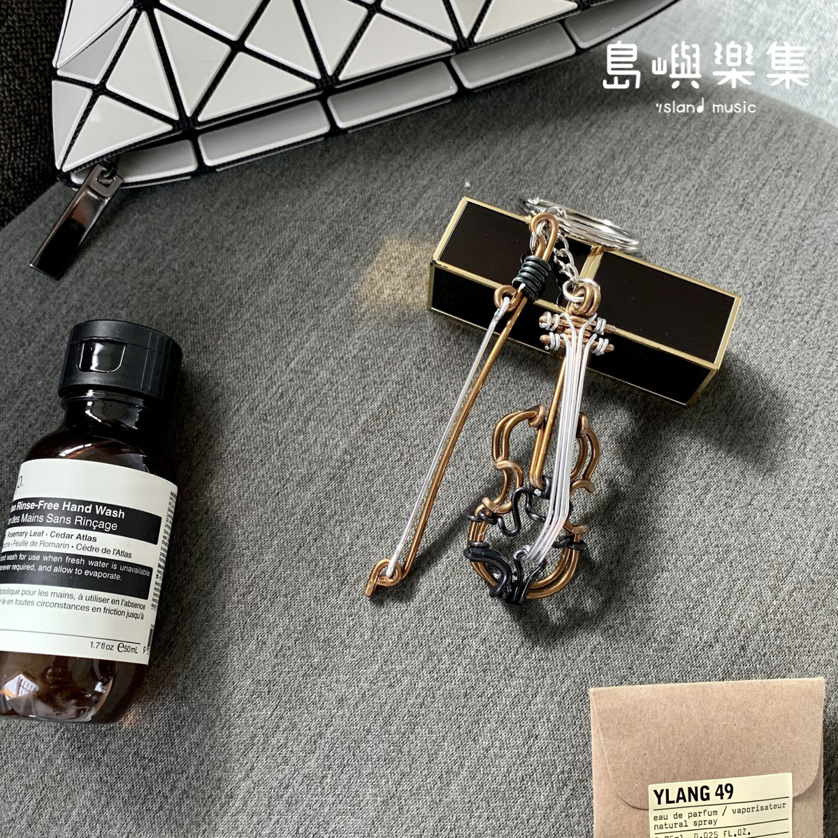 【小提琴】樂器鋁線吊飾