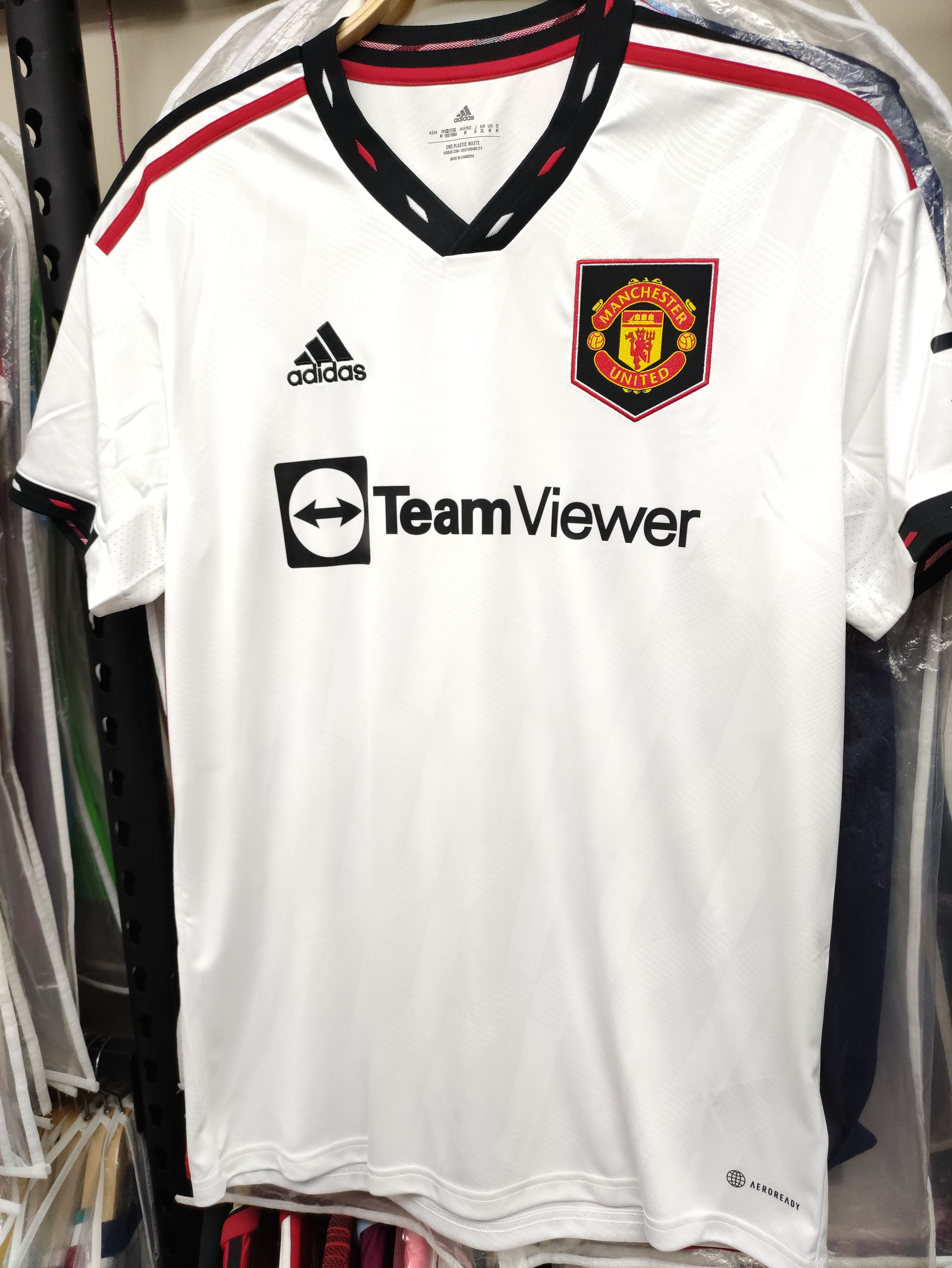 22-23曼聯作客C朗拿度球迷版球衣