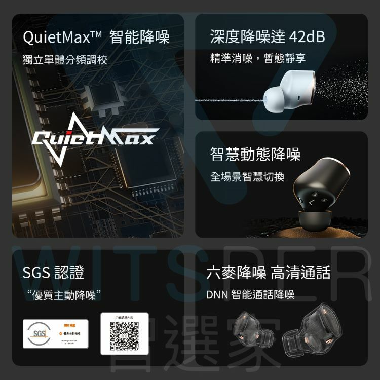 ANC主動降噪藍牙耳機