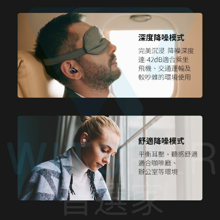 ANC主動降噪藍牙耳機