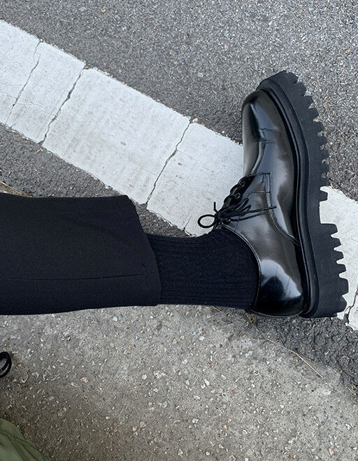 真牛皮手工林伯格德比鞋