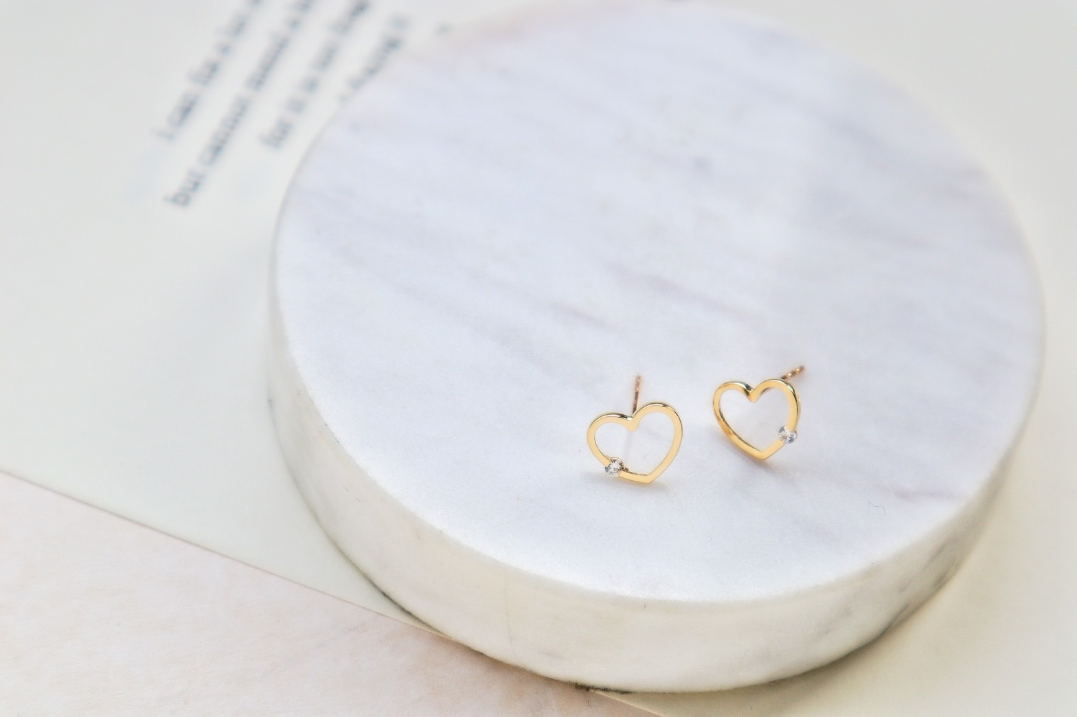 10K/少女心事耳環