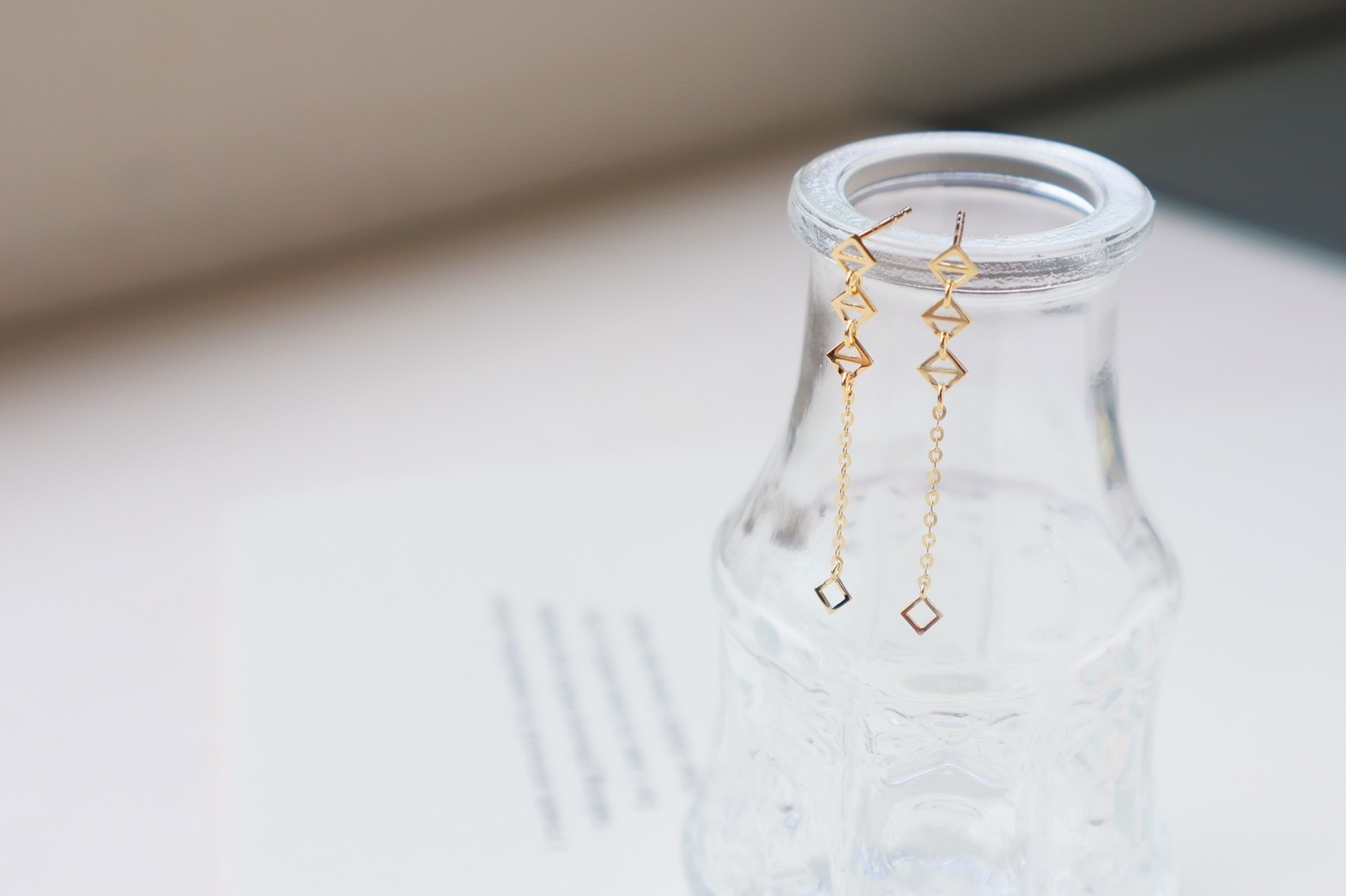 10K/午後斜陽耳環