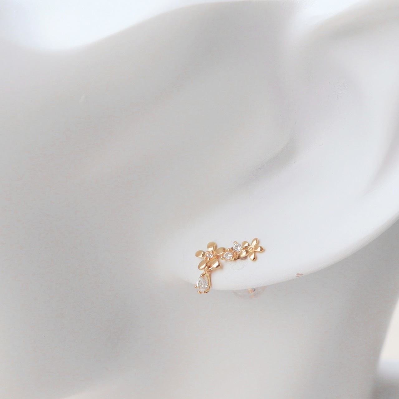 10K/花季呢喃耳環