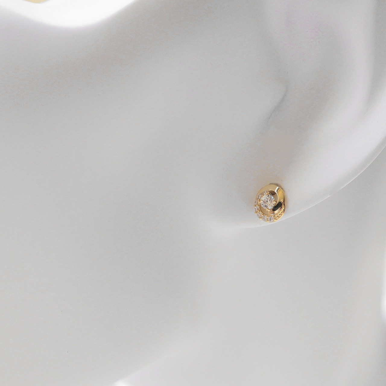 10K/環環相扣耳環