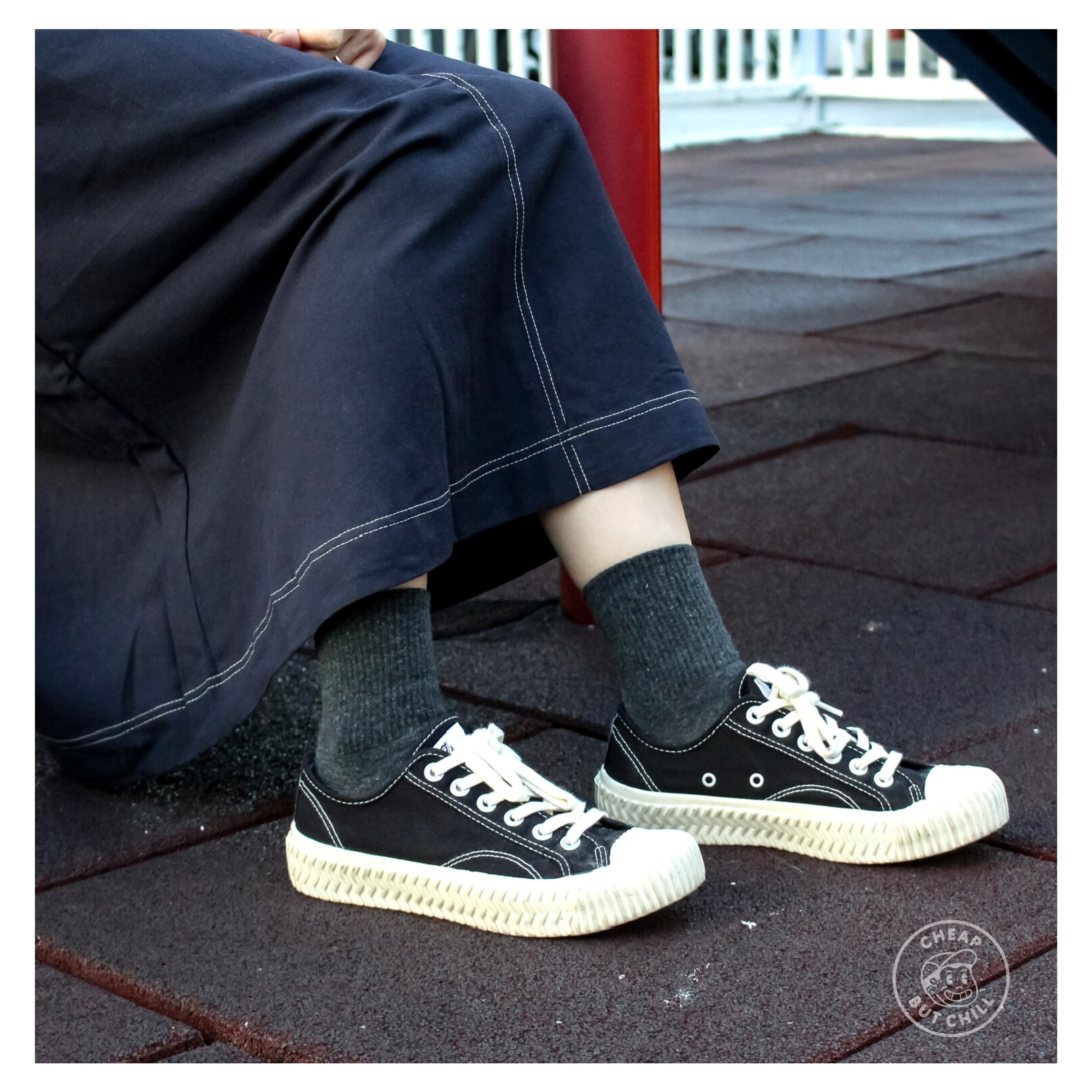 【組合優惠】CheapbutChill ❁ 直間襯衫撞色襪仔 (八色入)