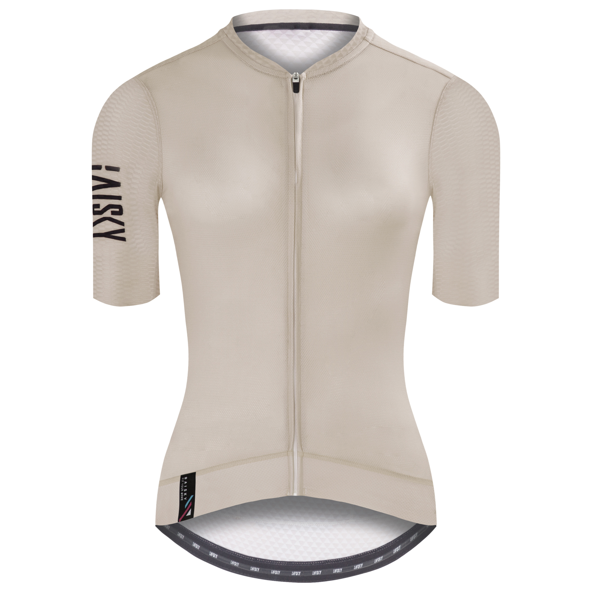 女款空力短車衣 潔淨III 卡其