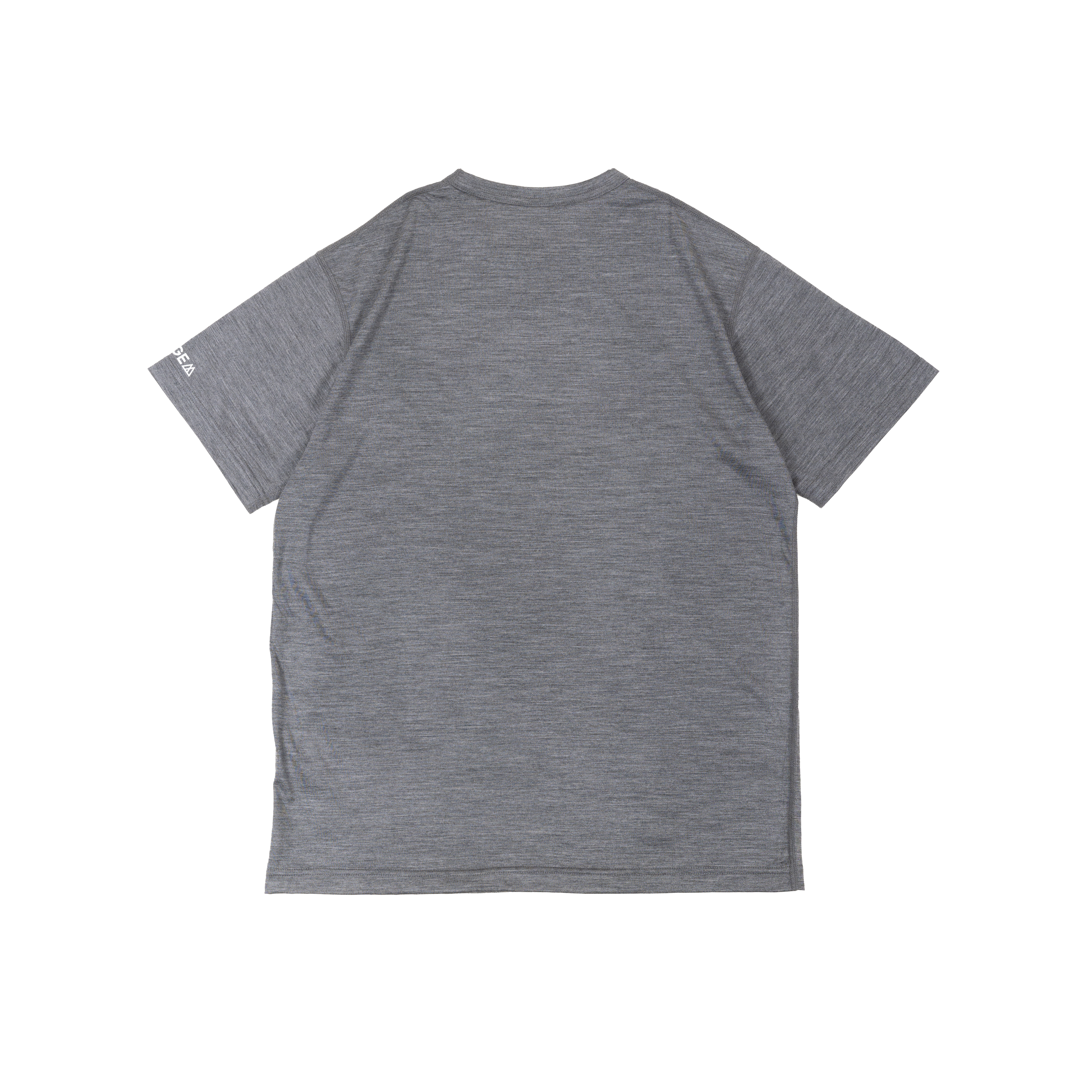 RIDGE MOUNTAIN GEAR MERINO BASIC TEE SHORT SLEEVE HEATHER CHARCOAL