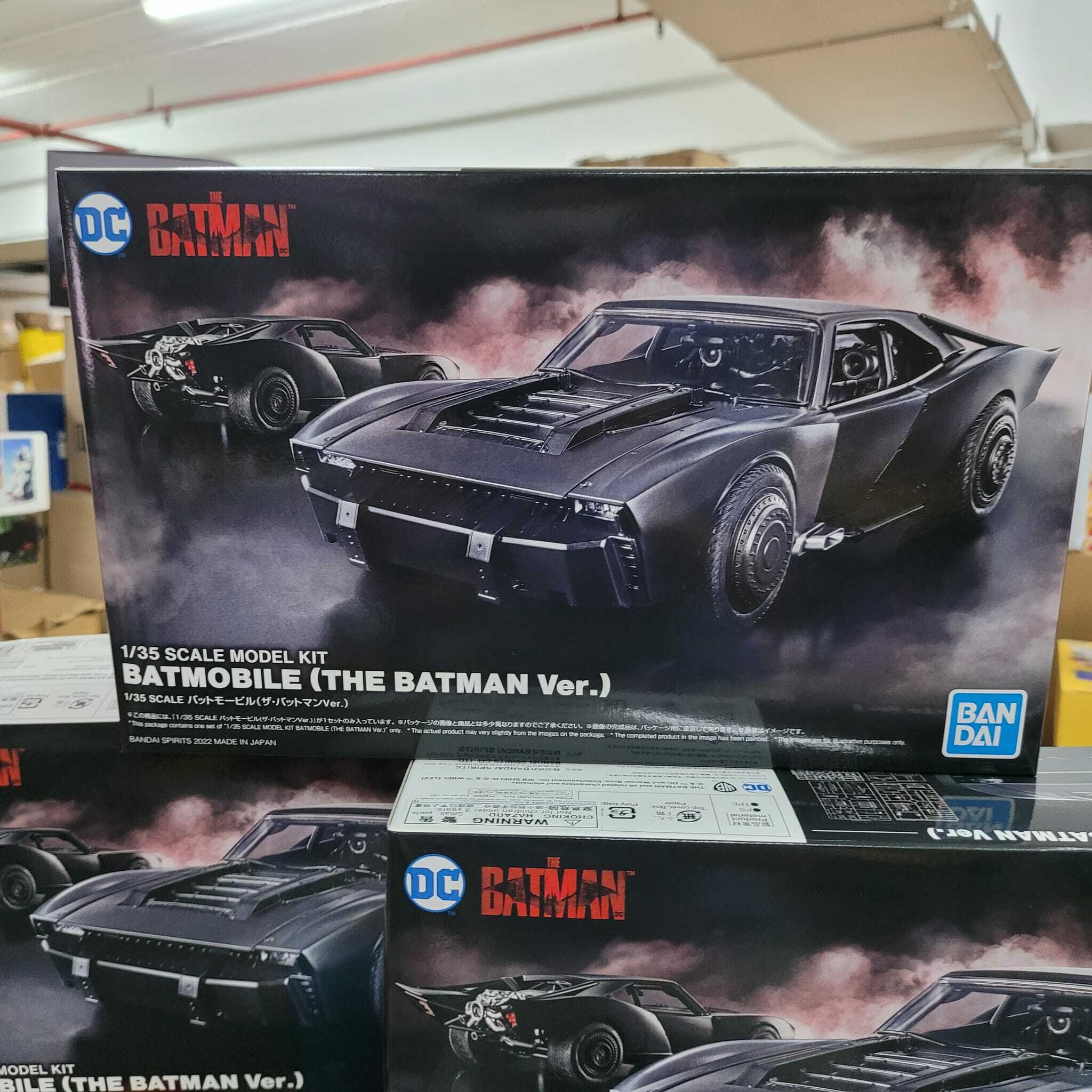 Bandai 蝙蝠俠 蝙蝠車 The Batman Ver. 1/35 模型
