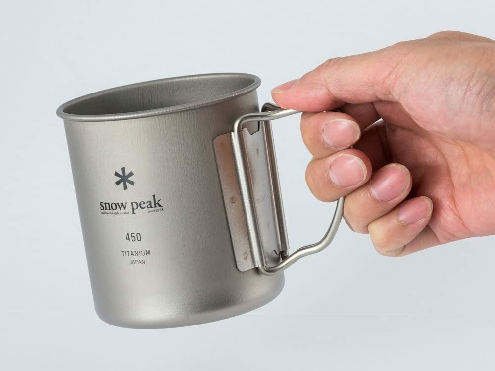 現貨 Snow Peak: Titanium Single Wall Mug 鈦杯